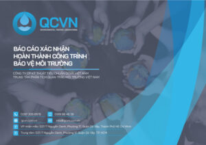bao cao xac nhan hoan thanh cong trinh bao ve moi truong