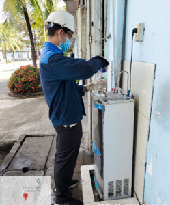 Quy trình lấy mẫu nước sạch
