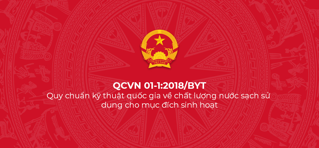 QCVN 01-1:2018/BYT - Quy chuẩn kỹ thuật quốc gia về chất lượng nước sạch sử dụng cho mục đích sinh hoạt 1 QCVN 01 1 2018 BYT Quy chuan ky thuat quoc gia ve chat luong nuoc sach su dung cho muc dich sinh hoat